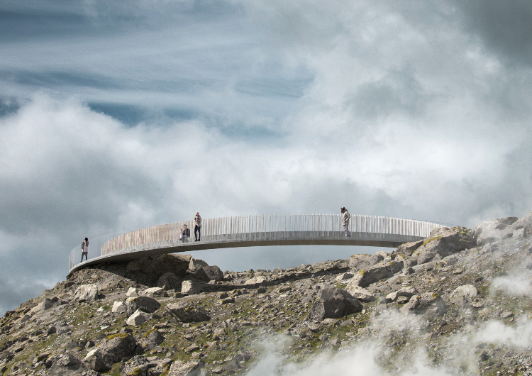 Prvi pogled na Ring of Bjolfur, betonski prsten koji će pružiti neverovatan pogled na islandske fjordove